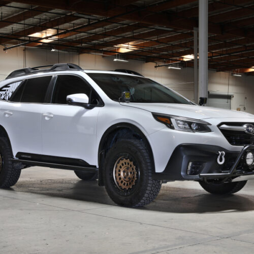 aFe Power Subaru Outback 23-25 H4-2.4L(t)/2.5L POWER Terra Guard Bumper w/Winch Mount - Image 4