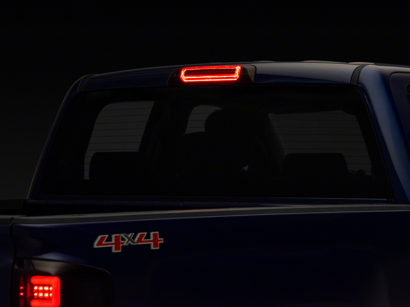 Raxiom for 2014-2018 Chevrolet Silverado Axial Series LED Third Brake Light- Smoked