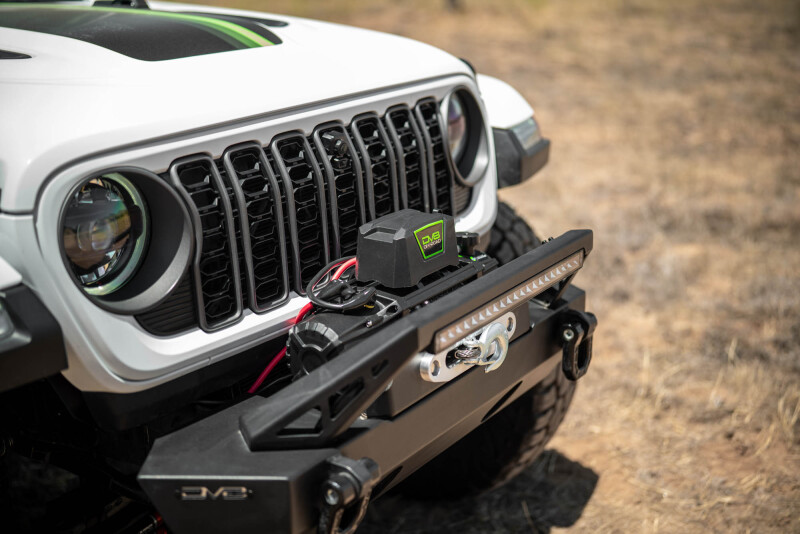 DV8 Offroad Xtract 12k Synthetic Rope Winch - Image 3