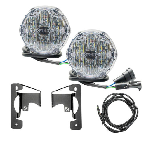 ARB Jeep JL/JT SAE Only Plug N Play Fog Light Kit (Bumper Kit) - White for 2018-2025 Jeep Wrangler / 2020-2025 Jeep Gladiator