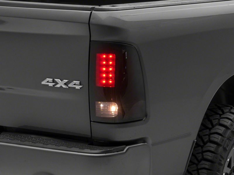 Raxiom for 2009-2018 Dodge RAM 1500/2500/3500 Axial Series LED Tail Lights- Black Housing- Smoked Lens - Image 6