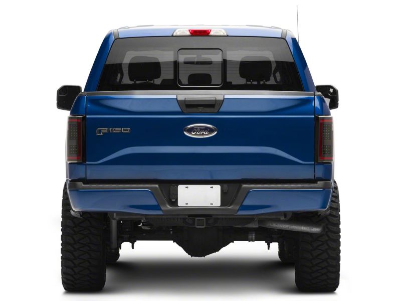 Raxiom for 2015-2017 Ford F-150 LED Tail Lights w/ SEQL Turn Signals- Black Housing (Clear Lens) - Image 4