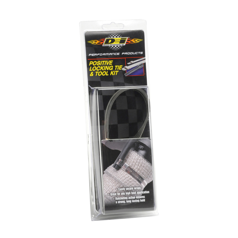 DEI 10219 Stainless Steel Positive Locking Tie & Tool Kit - 8in (8 Pack) & 14in (4 Pack) - Image 4
