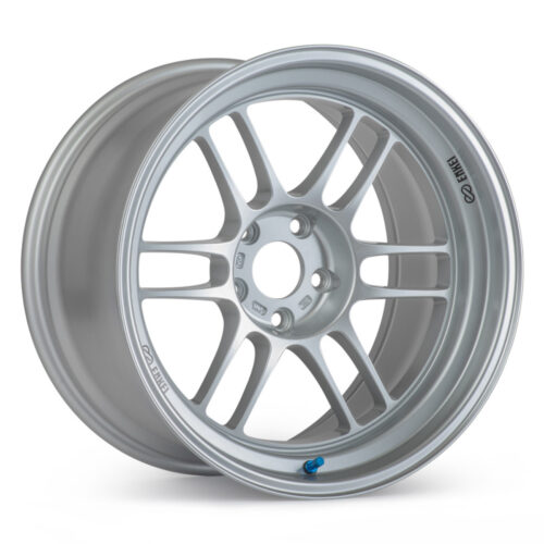 Enkei 3798106506SP RPF1RS 18x10 5x114.3 6mm Offset 75mm Bore Silver Wheel