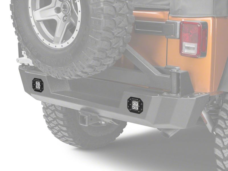 Raxiom 3-In Flush Mount 4-LED Off Road Light Flood Beam Universal (Some Adaptation May Be Required) - Image 2