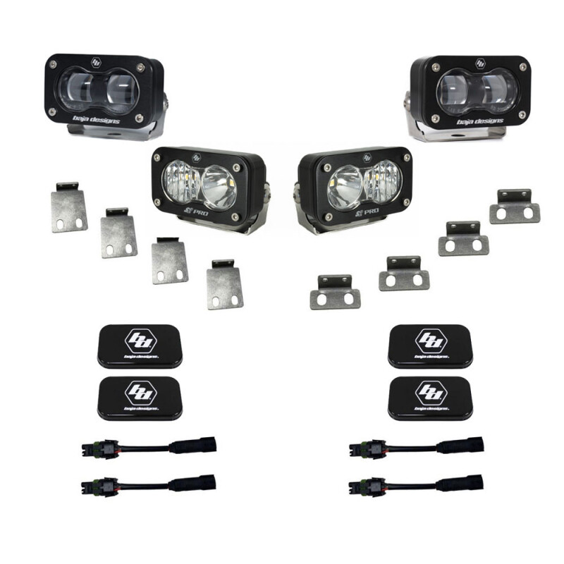 Baja Designs for 21+ Ford Raptor S2 SAE Pro Fog Pocket Light Kit - Image 4