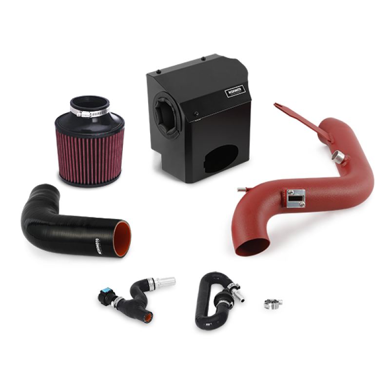 Mishimoto Performance Air Intake Kit - Wrinkle Red for 2016 Ford Fiesta ST 1.6L - Image 5