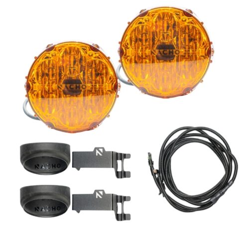 Nacho Lighting Toyota Nacho SAE Only Plug N Play Fog Light Kit - White - Image 2