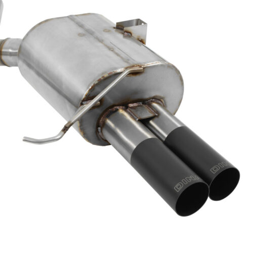 Dinan for 08-13 BMW M3 (E92/E93) Free Flow Axleback Exhaust System - Black Tips - Image 5
