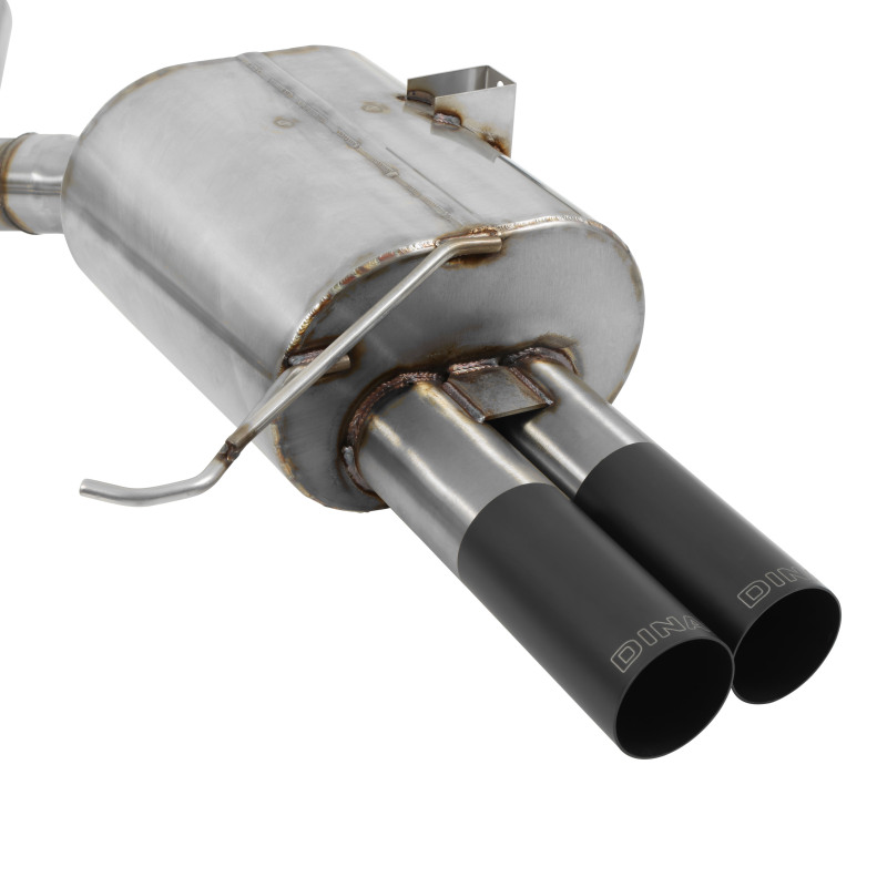 Dinan for 08-13 BMW M3 (E92/E93) Free Flow Axleback Exhaust System - Black Tips - Image 5