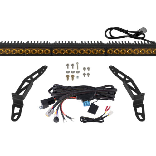 Diode Dynamics Jeep 2018 SS30 Bumper LED Kit Sport Yellow Combo
