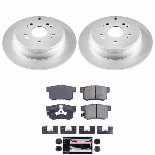 Power Stop 10-18 Acura RDX Rear Z23 Coated Brake Kit