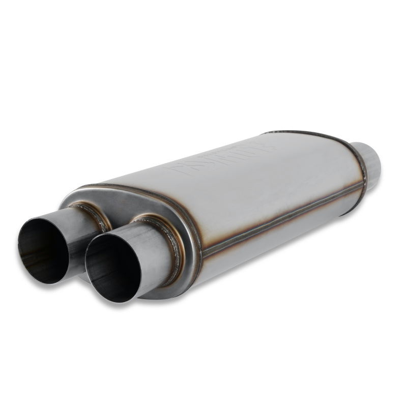 Flowmaster FlowFX Muffler SS 3 IN Dual IN/OUT W/ X-Pipe - Image 2