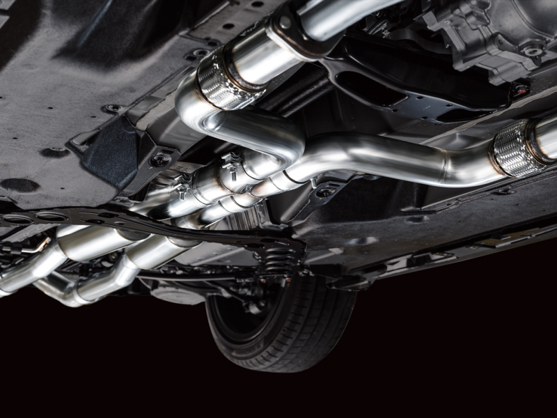 AWE Tuning Track Edition Cat-Back Exhaust System w/ Diamond Black Tips for 2023 Nissan Z RZ34 RWD - Image 7