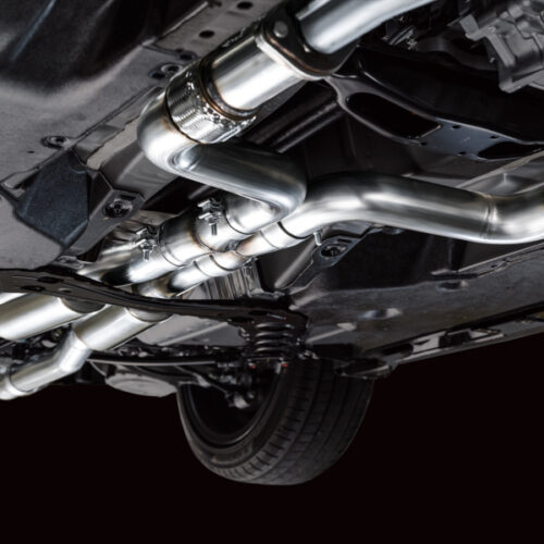 AWE Tuning Track Edition Cat-Back Exhaust System w/ Chrome Silver Tips for 2023 Nissan Z RZ34 RWD - Image 5