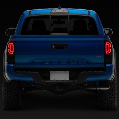 Raxiom for 2016-2023 Toyota Tacoma XW Series Sequential LED Tail Lights- Black Housing/ Smoked Lens - Image 9