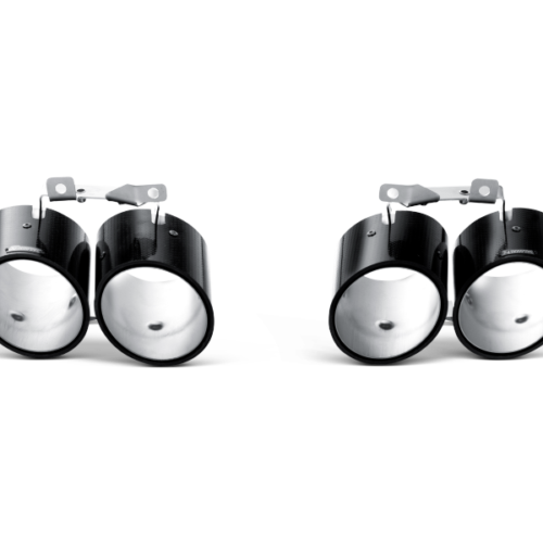 Alternative view of Akrapovic Tail Pipe Set (Carbon) for 09-14 Lamborghini Gallardo LP 550-2 Coupe