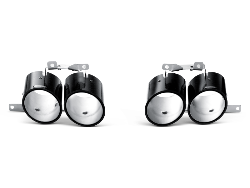 Akrapovic Tail Pipe Set (Carbon) for 09-14 Lamborghini Gallardo LP 550-2 Coupe - Image 2