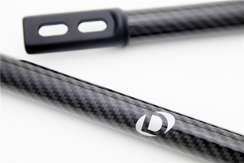 Dinan for 08-13 BMW M3 (E90/E92/E93) Carbon Fiber Strut Tower Braces - Front