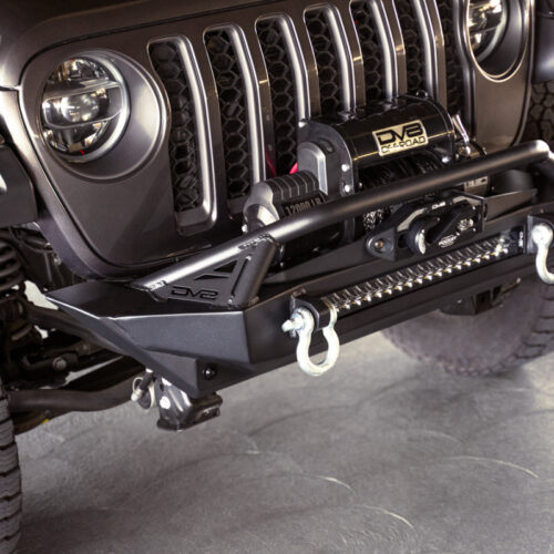 DV8 Offroad FBJL-11 07-23 Jeep Wrangler JK/JL & Gladiator JT FS-1 Series Stubby Front Bumper - Image 6