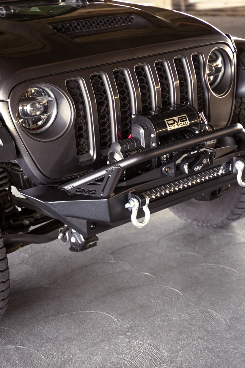 DV8 Offroad FBJL-11 07-23 Jeep Wrangler JK/JL & Gladiator JT FS-1 Series Stubby Front Bumper - Image 6