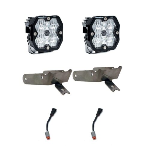 Baja Designs for 99-10 Ford Super Duty Squadron 2.0 Pro Fog Pocket Kit