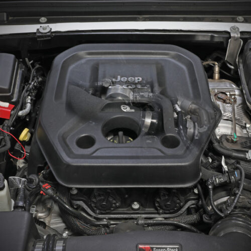 aFe Power BladeRunner 2 1/2in Intercooler Hot Side Charge Pipe 18-21 Jeep Wrangler JL L4-2.0L (t) - Black - Image 10