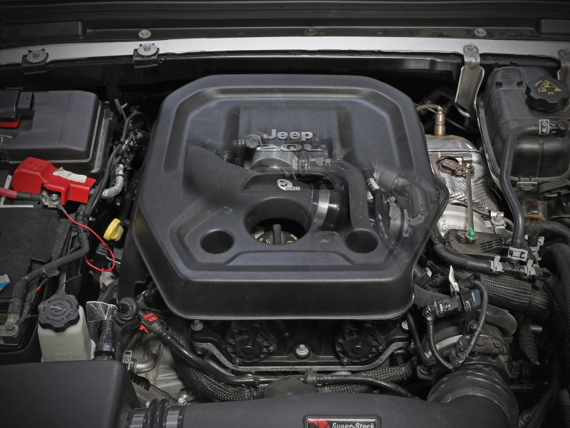 aFe Power BladeRunner 2 1/2in Intercooler Hot Side Charge Pipe 18-21 Jeep Wrangler JL L4-2.0L (t) - Black - Image 10