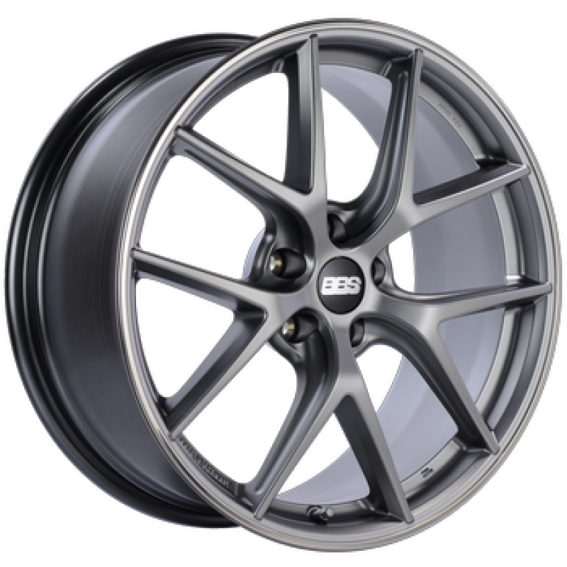 BBS CI2302PSPO CI-R 19x9 5x120 ET20 Platinum Silver Polished Rim Protector Wheel -82mm PFS/Clip Required - Image 2