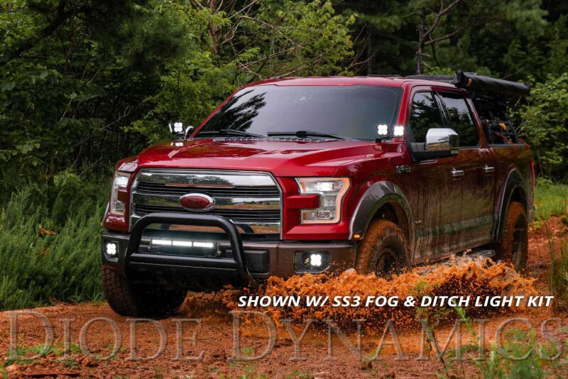 Diode Dynamics 18 In LED Light Bar Single Row Straight Clear Driving Each Stage Series - Image 8