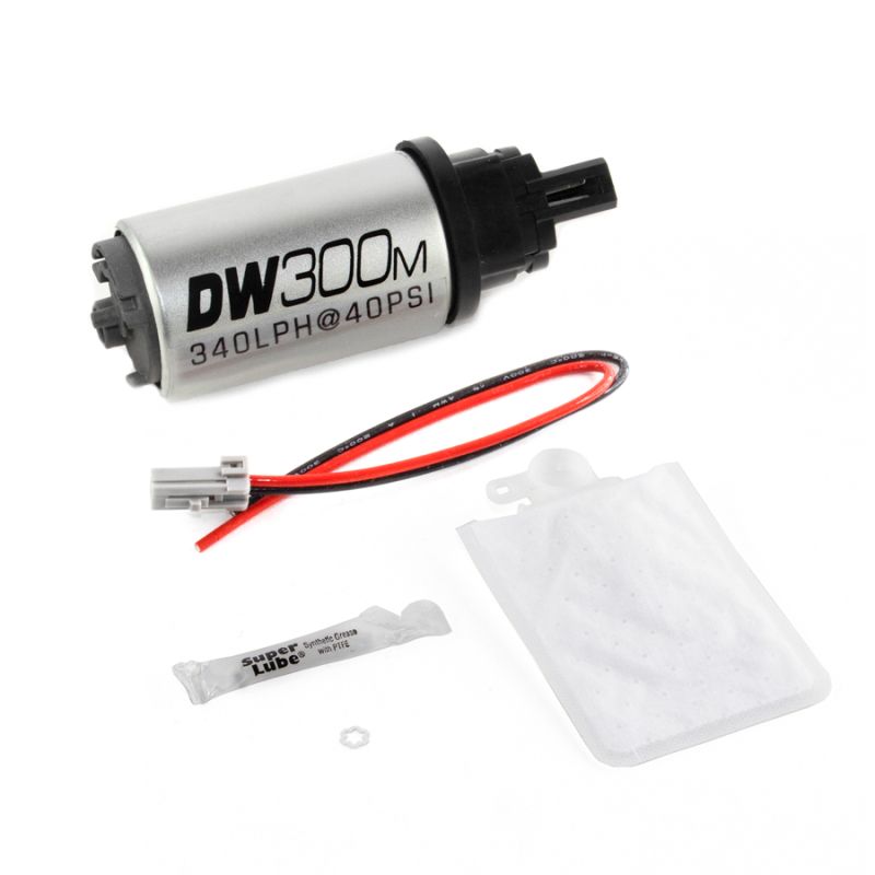 DeatschWerks DW300M 340 LPH In-Tank Fuel Pump with Install Kit for 1999-2004 Ford Mustang V6 / V8