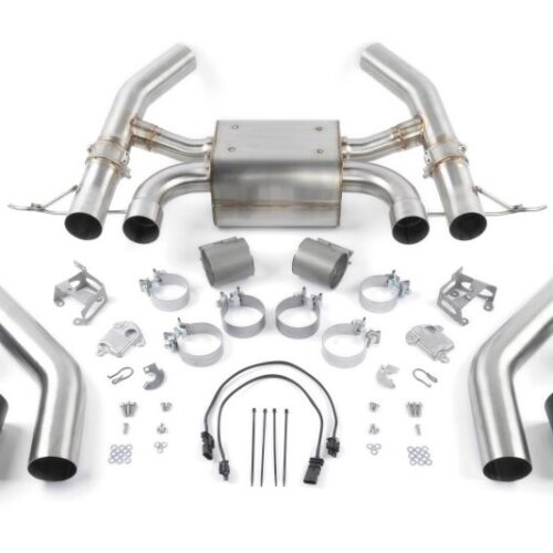 Dinan for 23-26 BMW M2 (G87) Valved Axleback Exhaust System - Black Tips