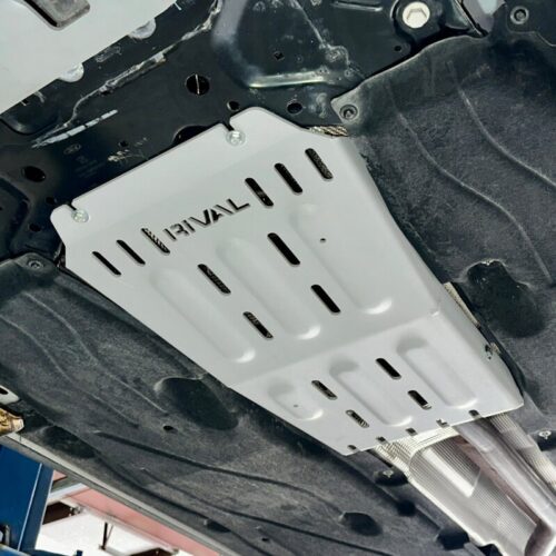 Rival 2022-2026 Ford Maverick EcoBoost Aluminum Catalytic Converter Skid Plate - Image 6
