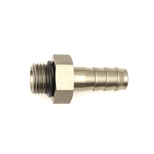 DeatschWerks 6AN ORB Male To 3/8in. Male Triple Barb Fitting (Incl. O-Ring) - Image 5