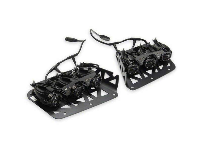 Raxiom for 2021-2026 Bronco Tri-Glo Bumper Mounted LED Fog Light Kit