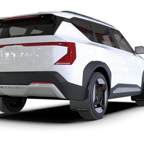 Rally Armor 2027 Kia EV5 Black UR Mud Flap - White Logo - Image 3