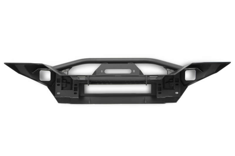 DV8 Offroad 18-23 Jeep Wrangler JL / 20-23 Jeep Gladiator JT FS-7 Mid-Width Winch Front Bumper - Image 3