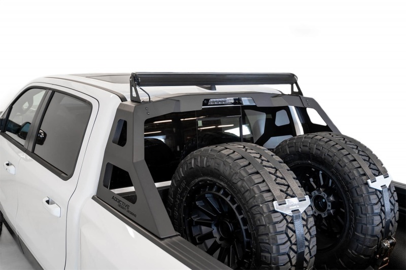 Addictive Desert Designs for 2021 Dodge Ram 1500 TRX Stealth Fighter Chase Rack - Hammer Black - Image 5