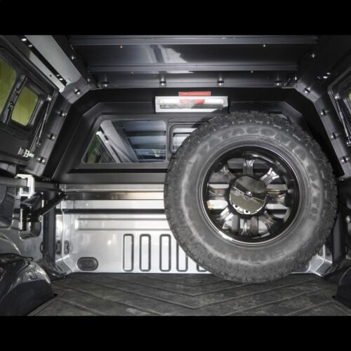 Alternative view of Skyjacker 17-25 Ford F250/350 Spare Tire Carrier Kit