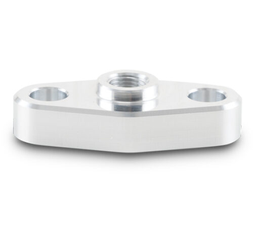 Alternative view of Vibrant Oil Inlet Flange for Garrett GT/GTX47 GTX50 and GT/GTX55 Turbo (1/8in NPT Female Thread)