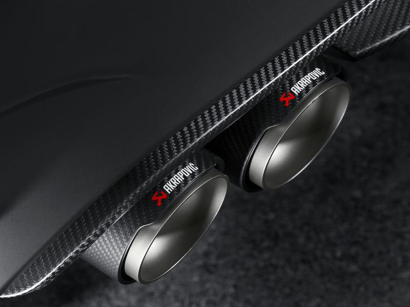Akrapovic Tail Pipe Set (Carbon) for 14-17 BMW M3/M4 (F80/F82) - Image 3