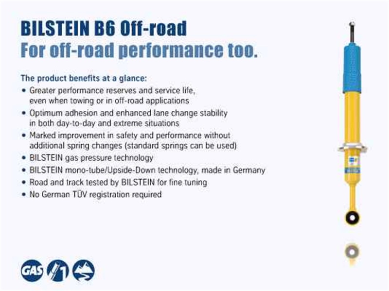 Bilstein 4600 Series for 2016+ Toyota Tacoma 4x4 Rear Monotube Shock Absorber - Image 3