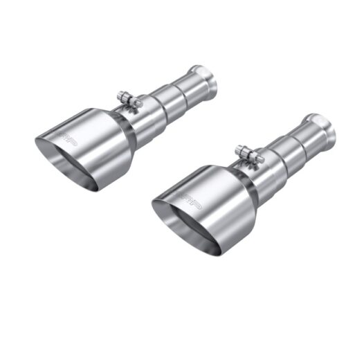 MBRP 19-24 Ram 1500 Classic 5.7L Hemi 5in OD Dual Wall Angle Cut T304 SS CB Exhaust Tips - Pair