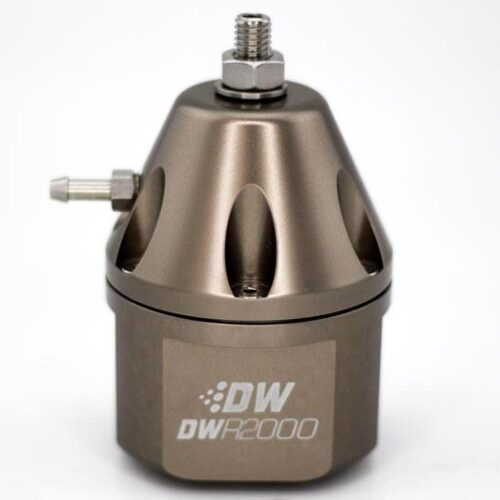 DeatschWerks DWR2000 Adjustable Fuel Pressure Regulator - Titanium - Image 3
