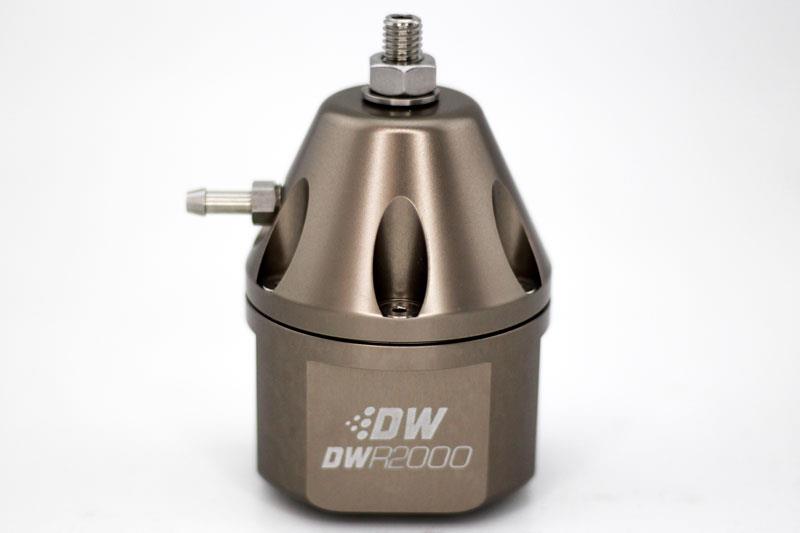 DeatschWerks DWR2000 Adjustable Fuel Pressure Regulator - Titanium - Image 3