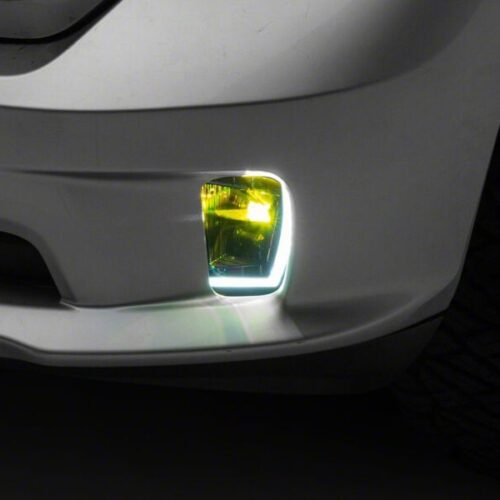 Raxiom for 2013-2018 Dodge RAM 1500 Switchback LED Fog Lights with LED DRL- White and Yellow - Image 7