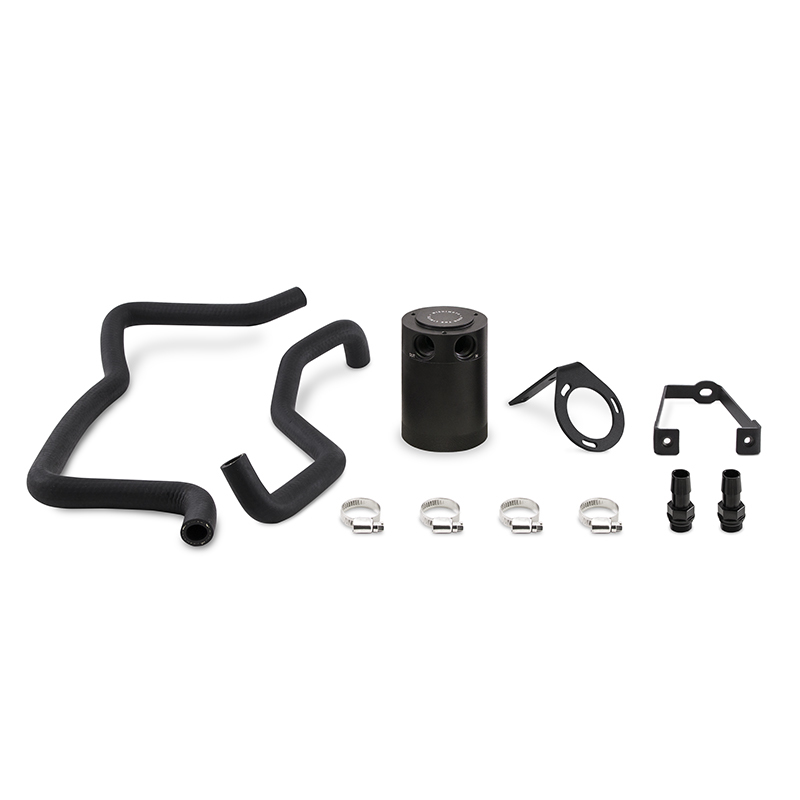 Mishimoto Oil Catch Can Kit - Black for 2015+ Dodge Charger / 2015+ Chrysler 300C 5.7L Direct Fit