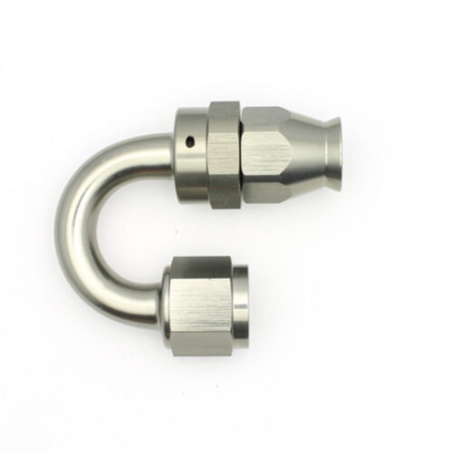 DeatschWerks 8AN Female Swivel 180-Degree Hose End PTFE (Incl. 1 Olive Insert) - Image 2