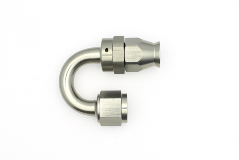 DeatschWerks 8AN Female Swivel 180-Degree Hose End PTFE (Incl. 1 Olive Insert) - Image 2