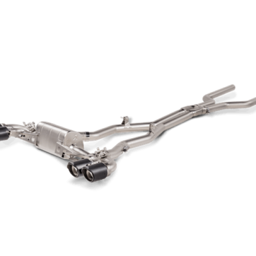 Akrapovic Evolution Line Cat Back (Titanium) w/Carbon Tips for 2021 BMW M8/M8 Competition (F93)